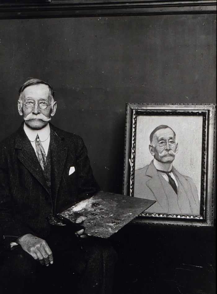 Vendon Zarkulese at work on himself.